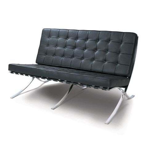 Mies van der Rohe Barcelona - Loveseat sofa (1929)的图片
