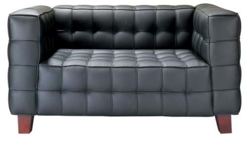 Josef Hoffmann sofa 2-seater Cubus (1910)的图片
